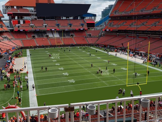 Seating view for Huntington Bank Field Section 344