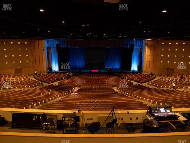 Seating view for Bellco Theatre Section Balcony 4