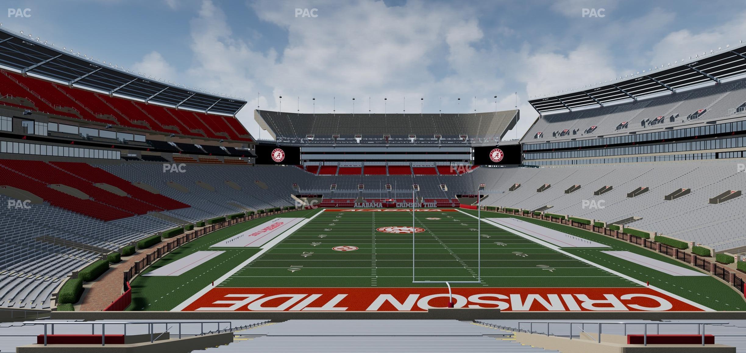 Seating view for Bryant Denny Stadium Section S 5