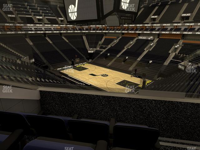 Seating view for Delta Center Section Suite 19