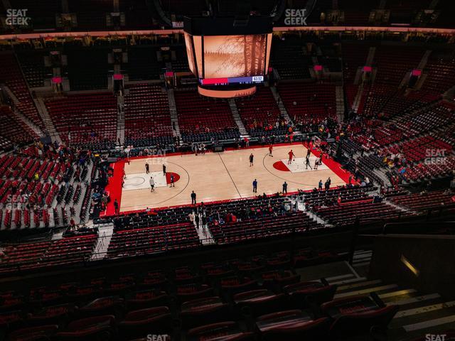 Seating view for Moda Center Section 319