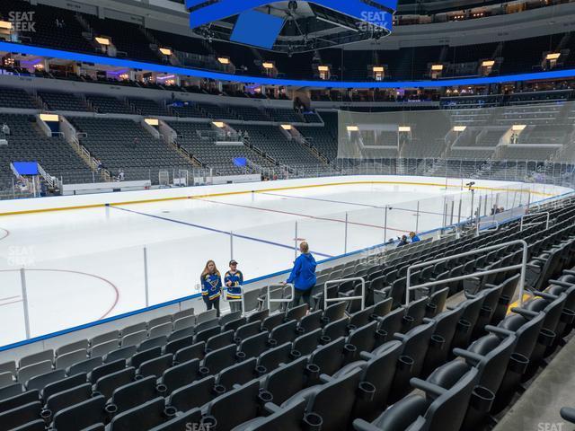 Seating view for Enterprise Center Section 118