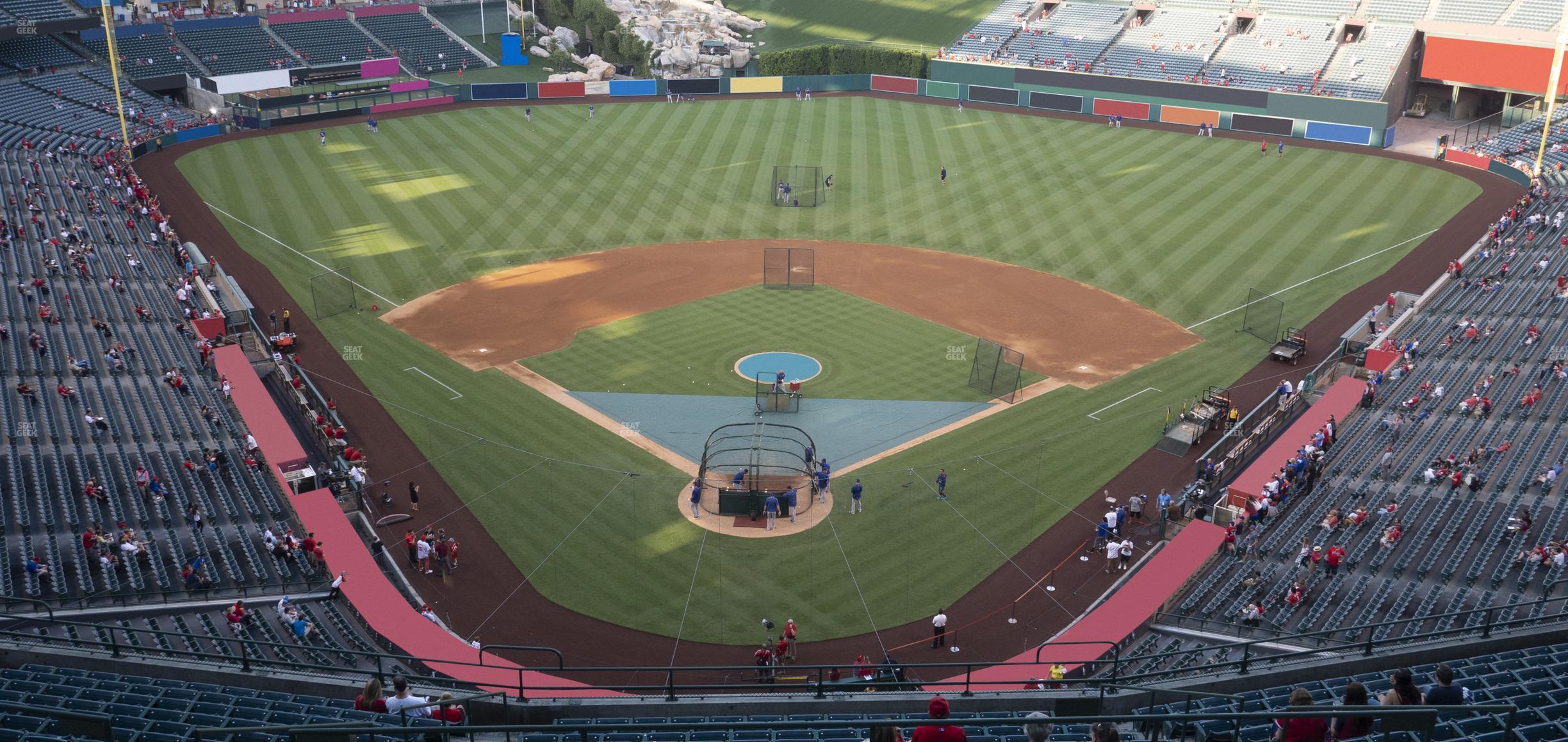 Seating view for Angel Stadium of Anaheim Section 521