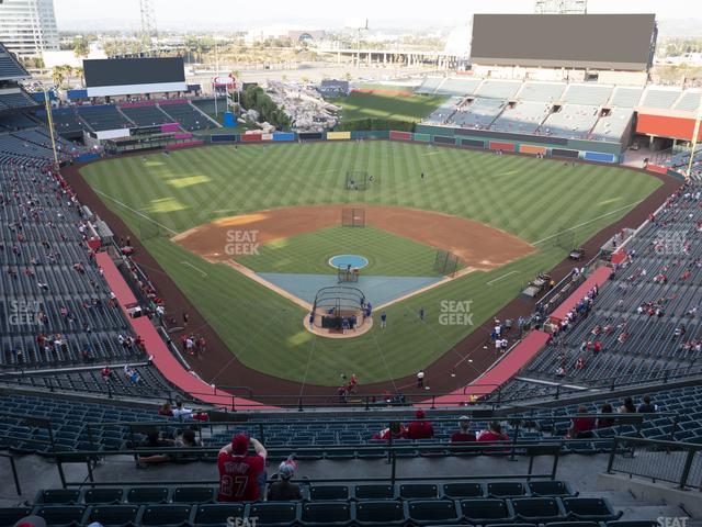 Seating view for Angel Stadium of Anaheim Section 521