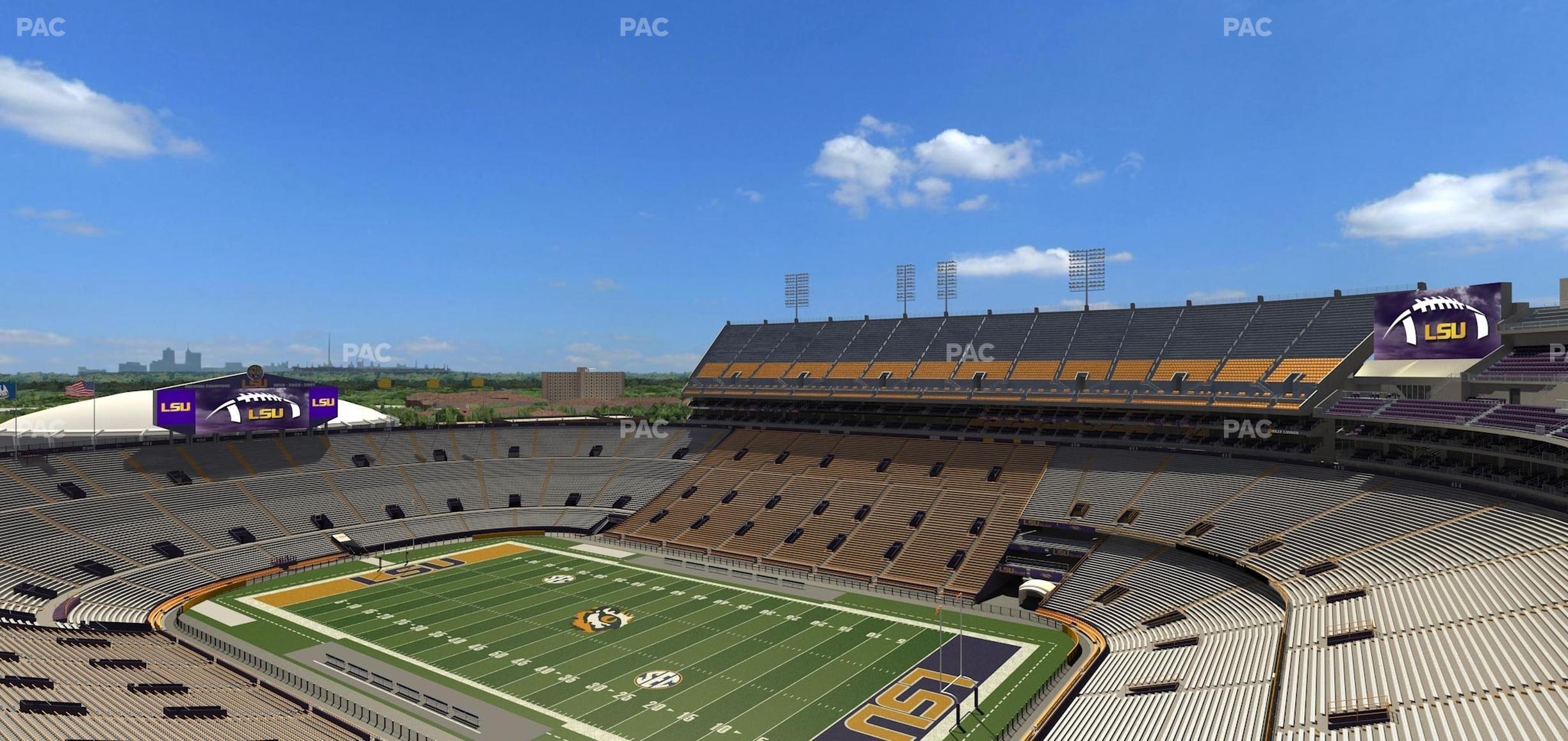 Seating view for Tiger Stadium Section 510