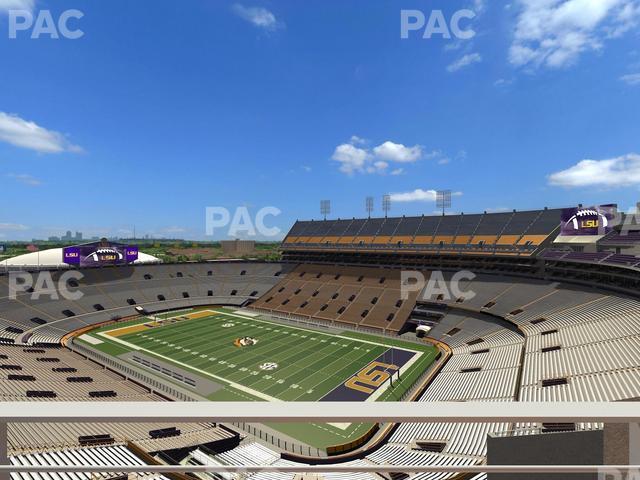 Seating view for Tiger Stadium Section 510