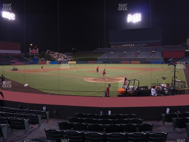 Seating view for Angel Stadium of Anaheim Section 117