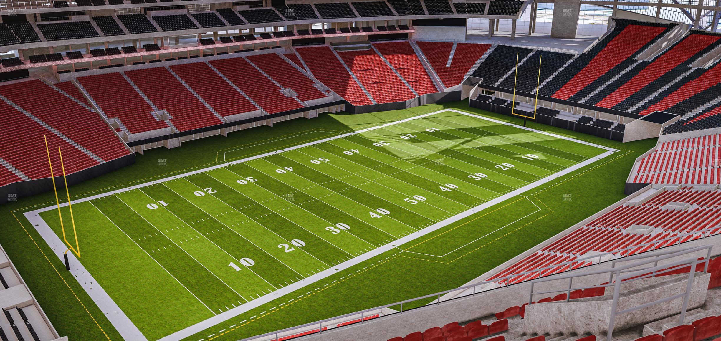 Seating view for Mercedes-Benz Stadium Section 317