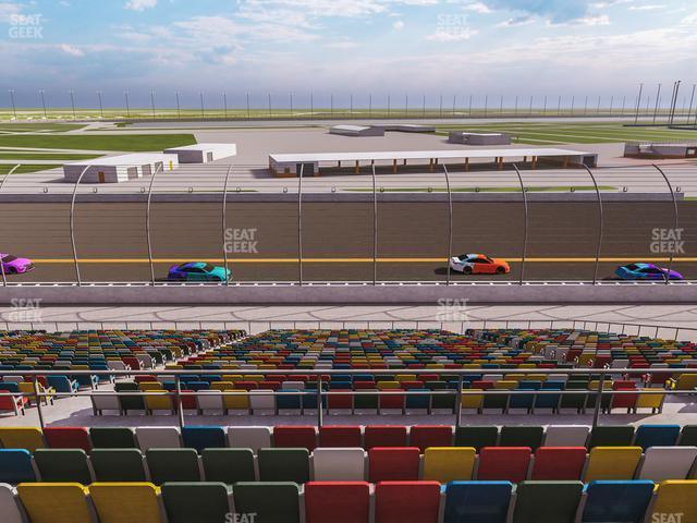 Seating view for Daytona International Speedway Section Back 114