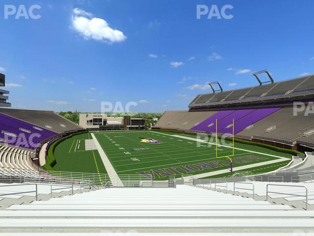 Seating view for Dowdy-Ficklen Stadium Section 30