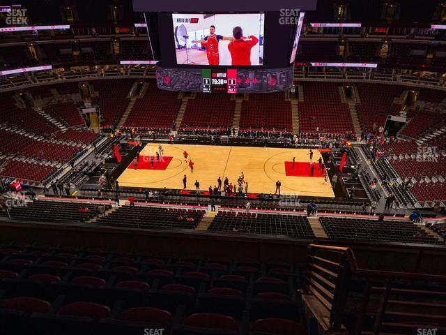 Seating view for United Center Section 317