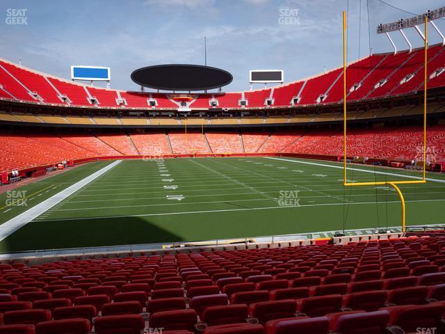 Seating view for GEHA Field at Arrowhead Stadium Section 111