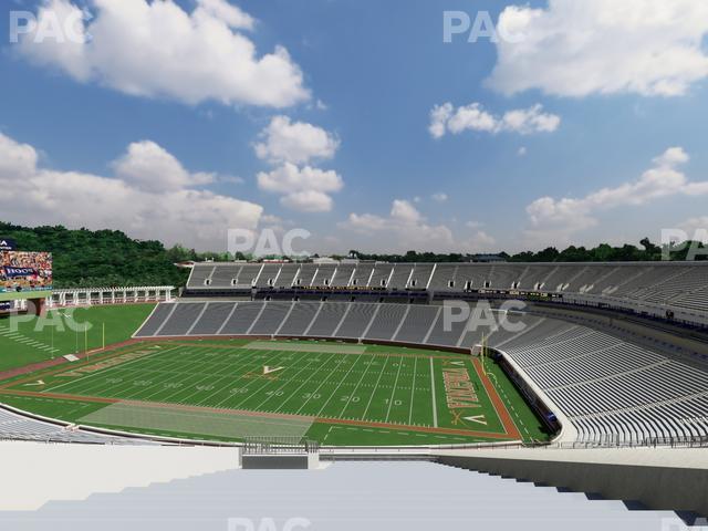 Seating view for Scott Stadium Section 530