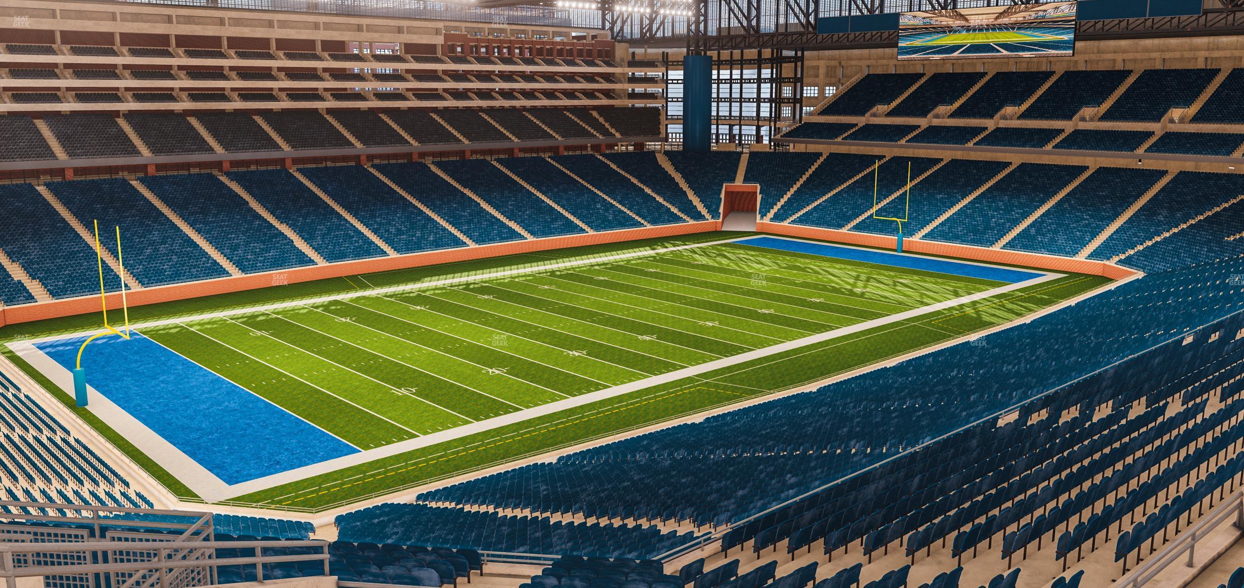 Seating view for Ford Field Section 325