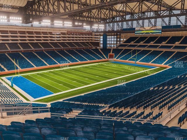 Seating view for Ford Field Section 325