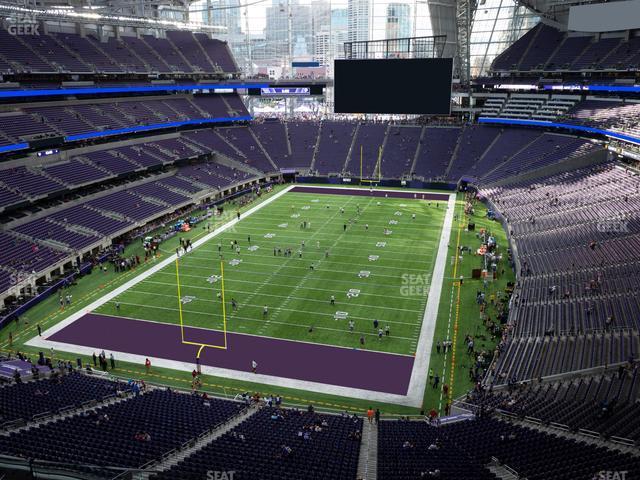 Seating view for U.S. Bank Stadium Section 324