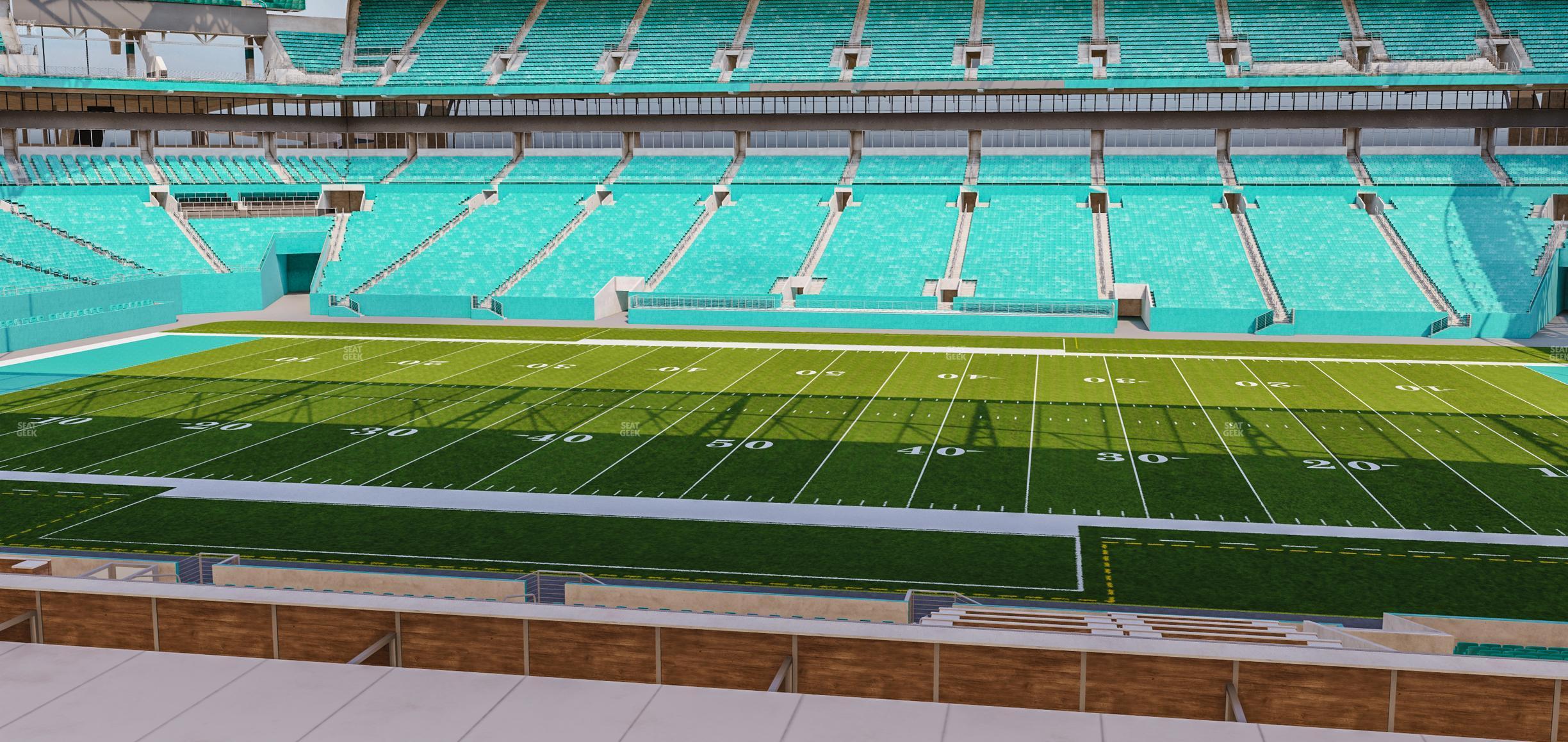 Seating view for Hard Rock Stadium Section 245