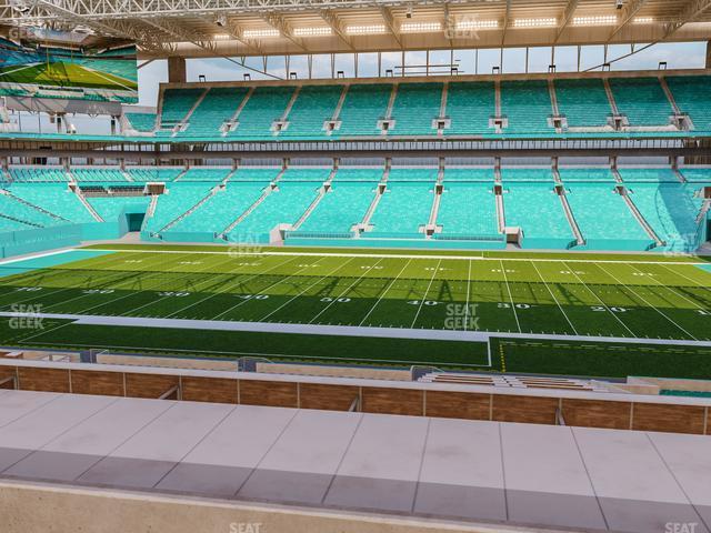 Seating view for Hard Rock Stadium Section 245