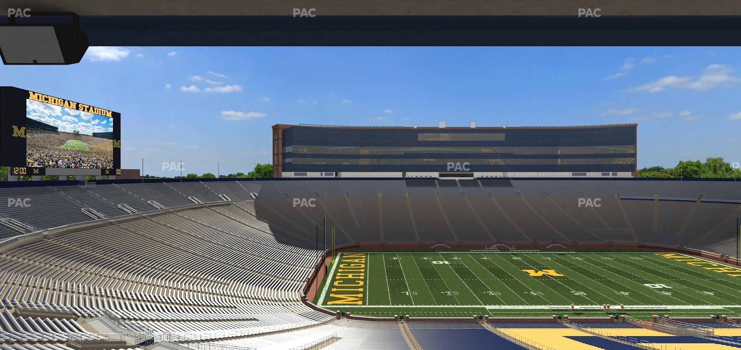 Seating view for Michigan Stadium Section 305