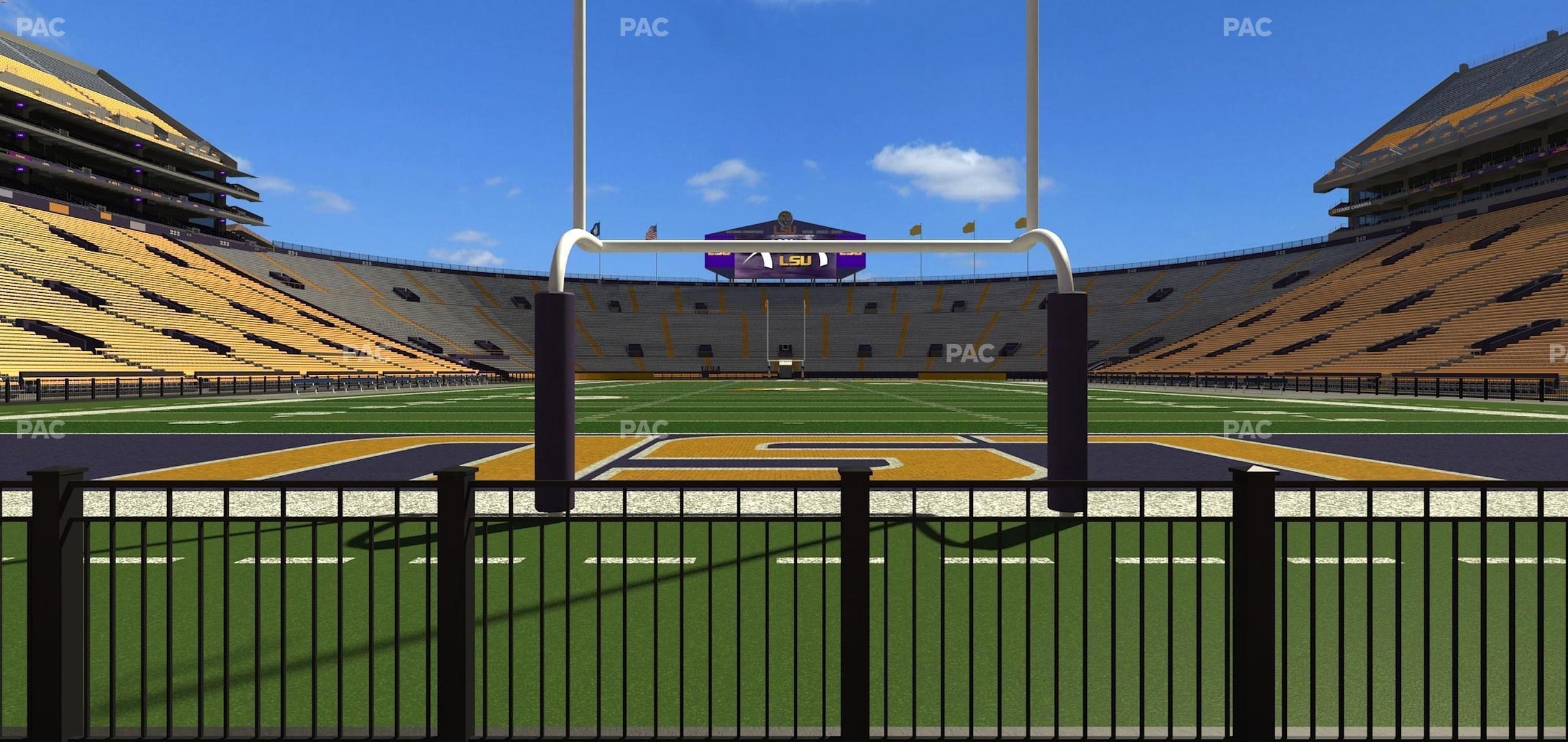 Seating view for Tiger Stadium Section Box 45