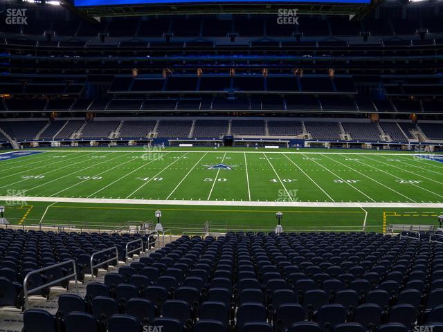 Seating view for AT&T Stadium Section Hall Of Fame Suite 258