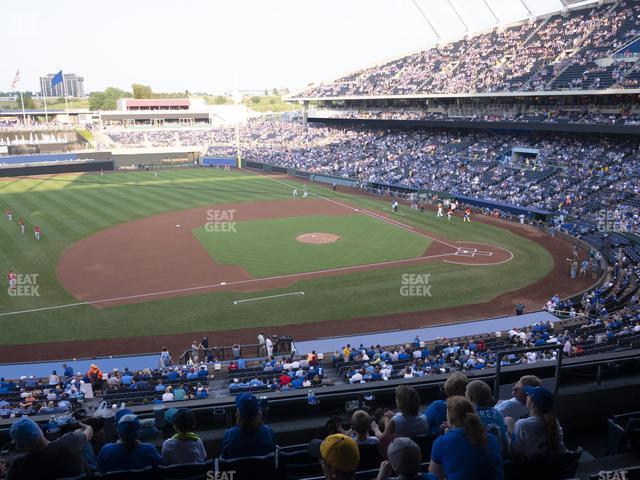 Seating view for Kauffman Stadium Section 305