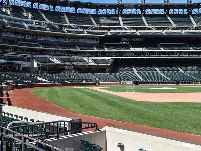 Seating view for Citi Field Section 109