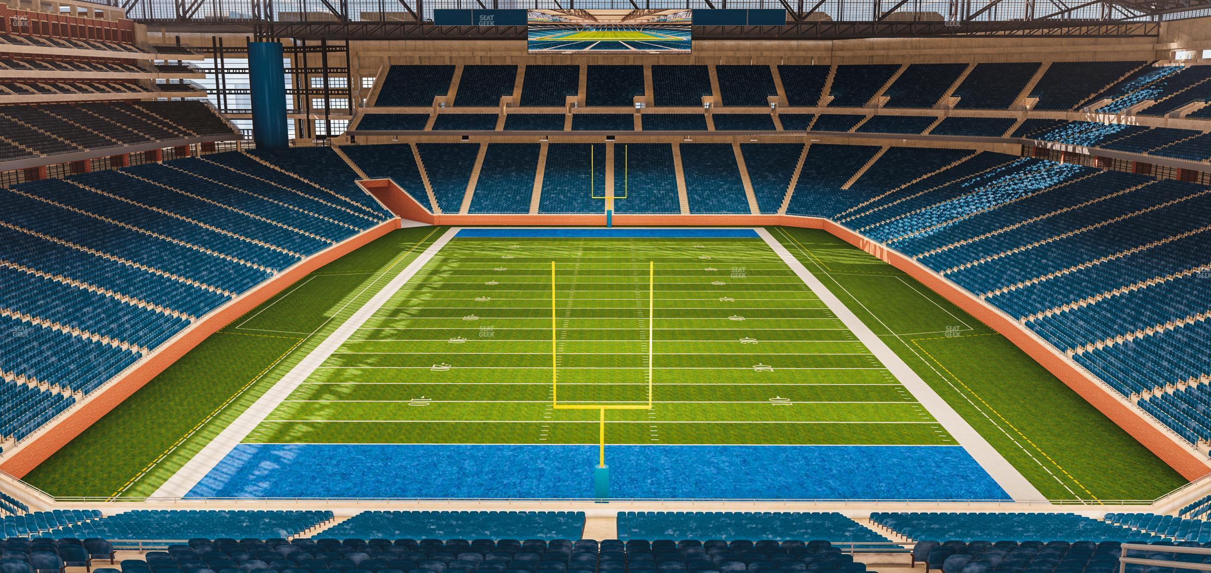 Seating view for Ford Field Section 318