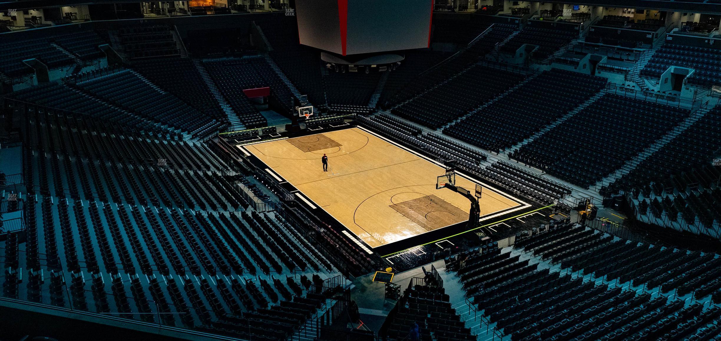 Seating view for Barclays Center Section 203