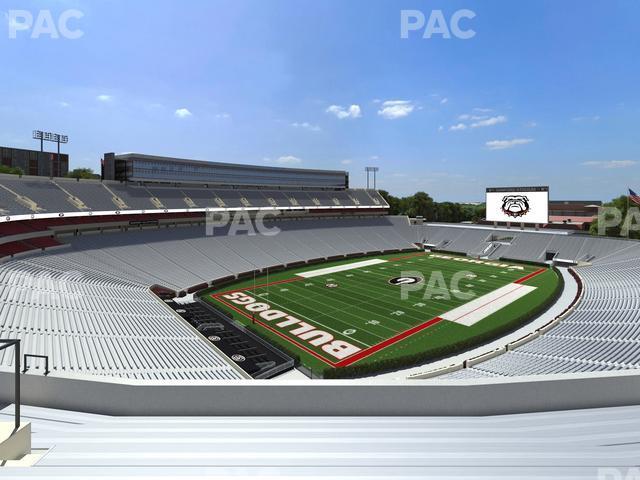 Seating view for Sanford Stadium Section 314