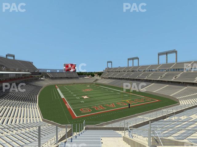 Seating view for TDECU Stadium Section 242