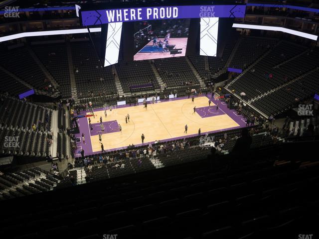 Seating view for Golden 1 Center Section 219