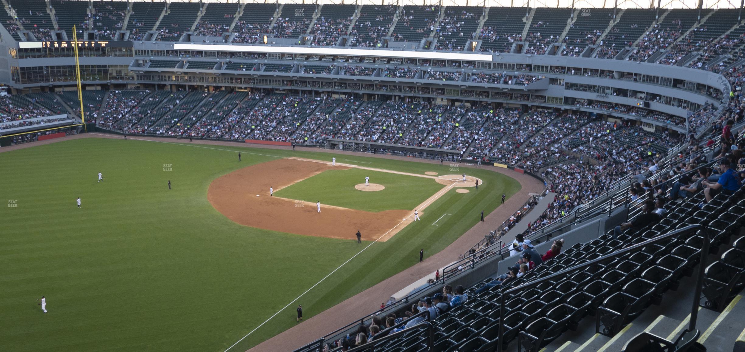 Seating view for Guaranteed Rate Field Section 554