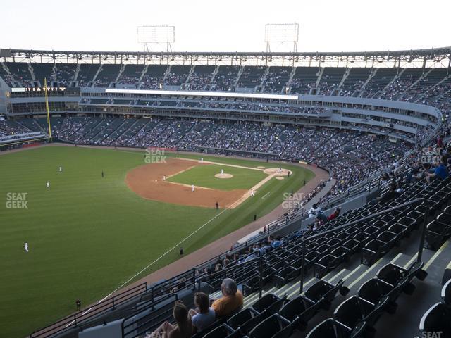 Seating view for Guaranteed Rate Field Section 554