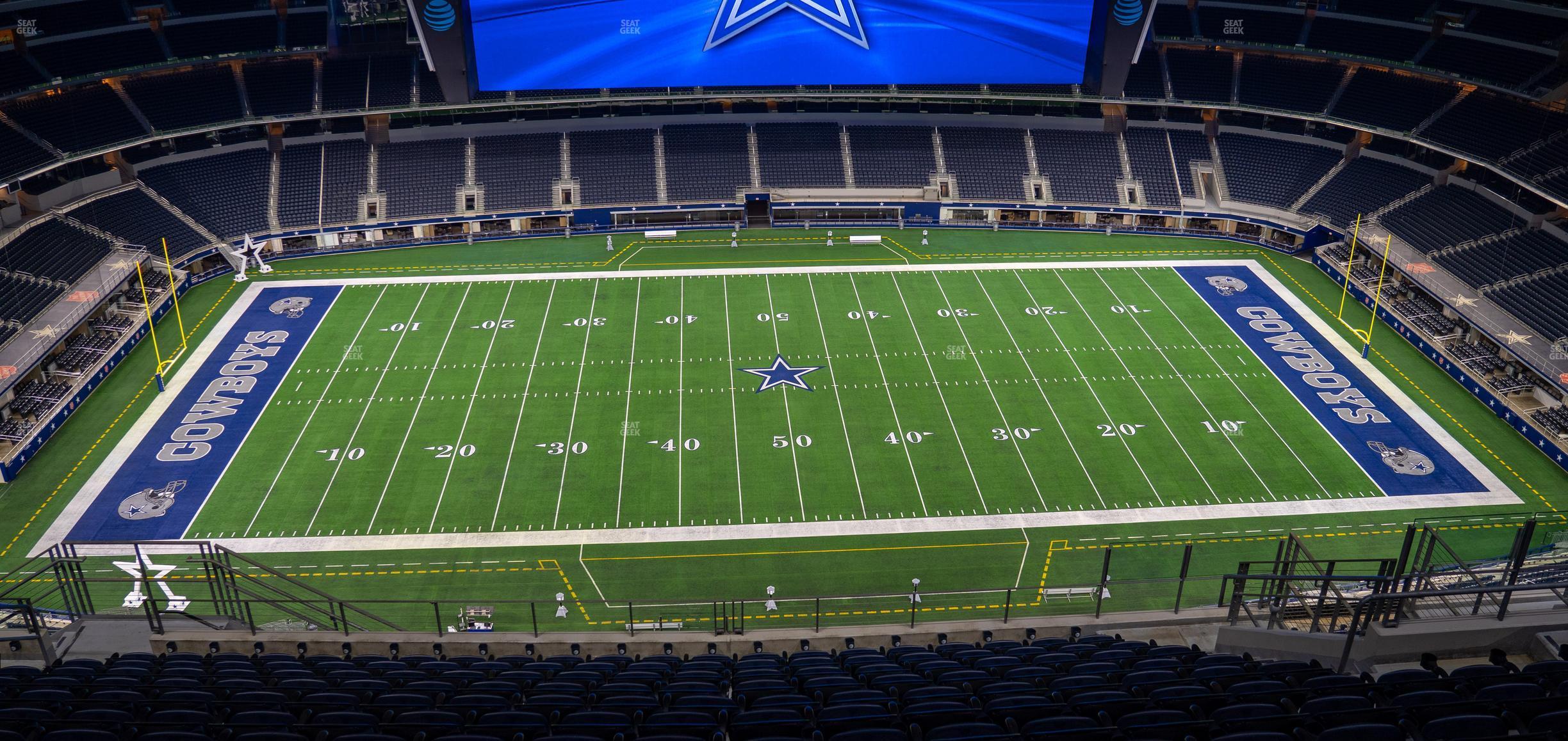 Seating view for AT&T Stadium Section 443