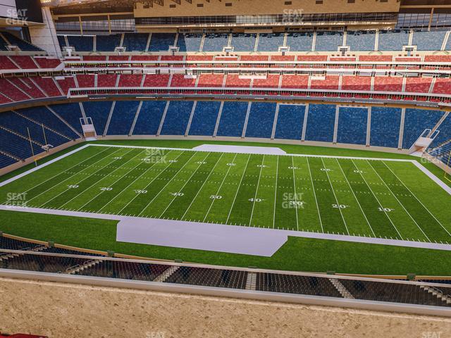 Seating view for NRG Stadium Section 533