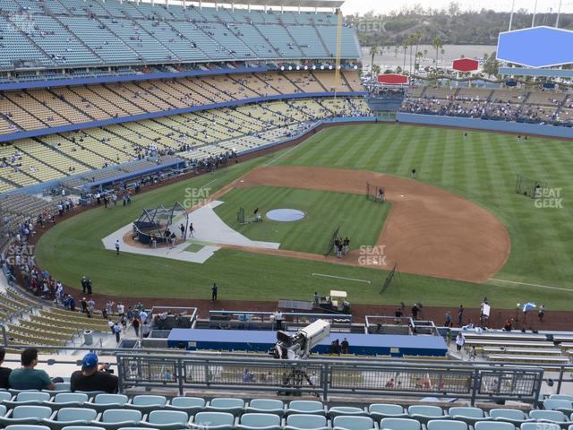 Seating view for Dodger Stadium Section 20 Rs