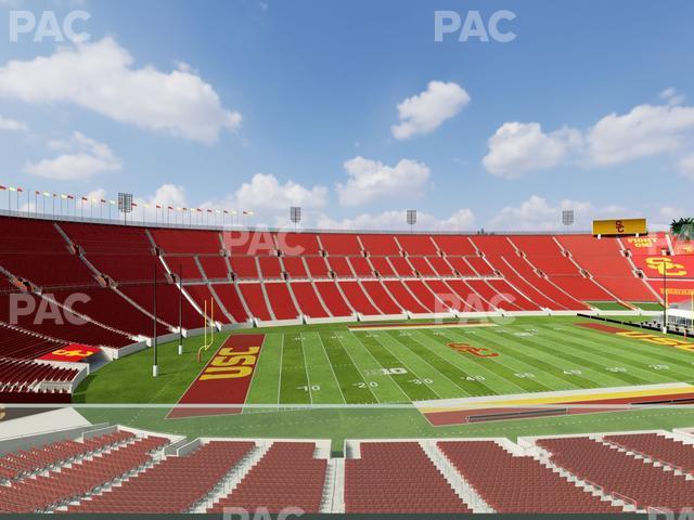 Seating view for Los Angeles Memorial Coliseum Section Founders Suite 312