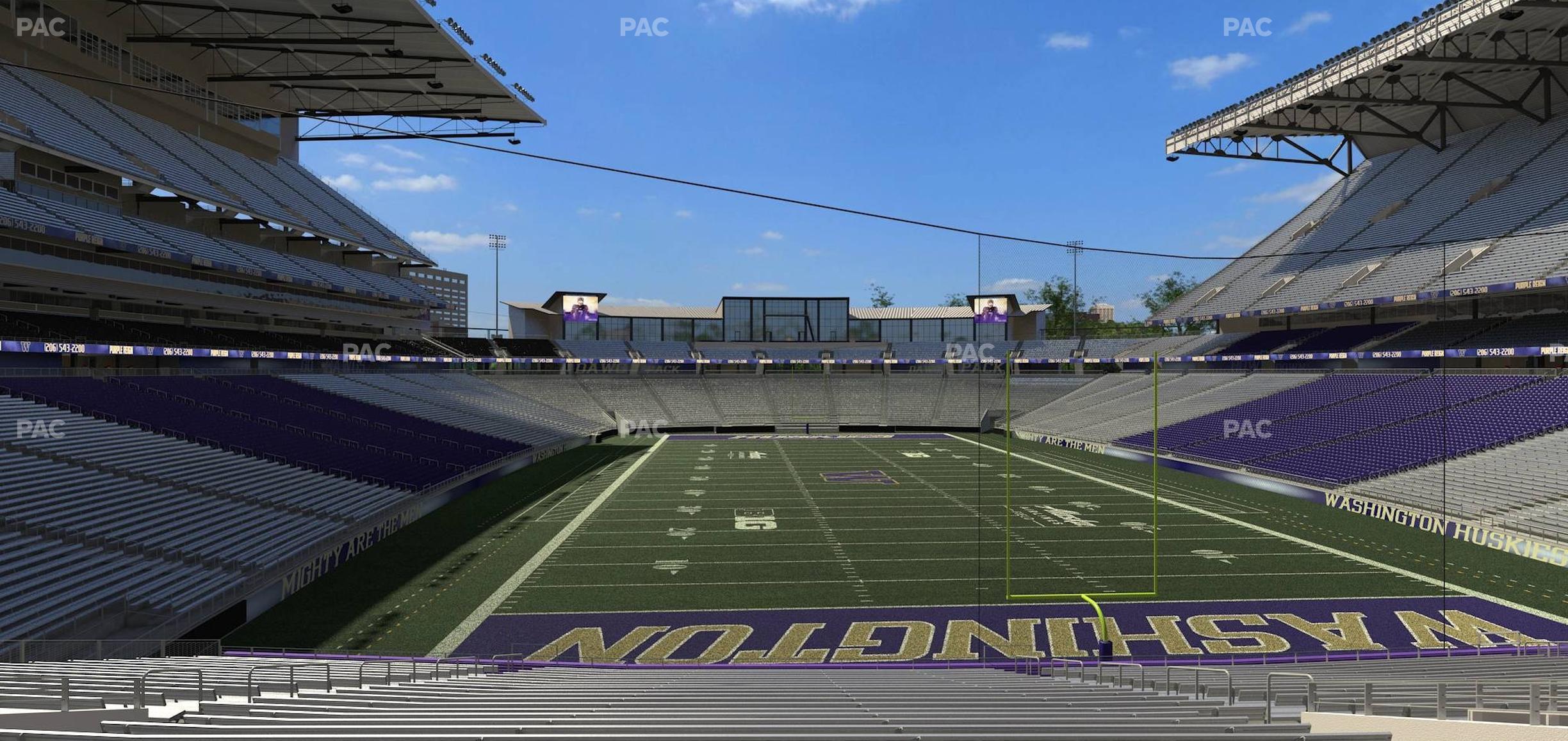 Seating view for Husky Stadium Section 138