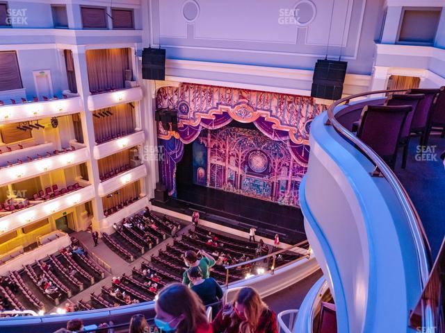 Seating view for Bass Performance Hall Section Upper Piano Box Right