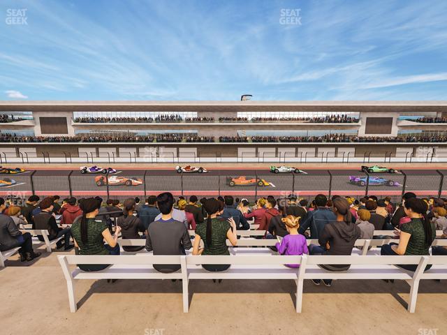 Seating view for Circuit of The Americas Section Main Grandstand Loge 21 A