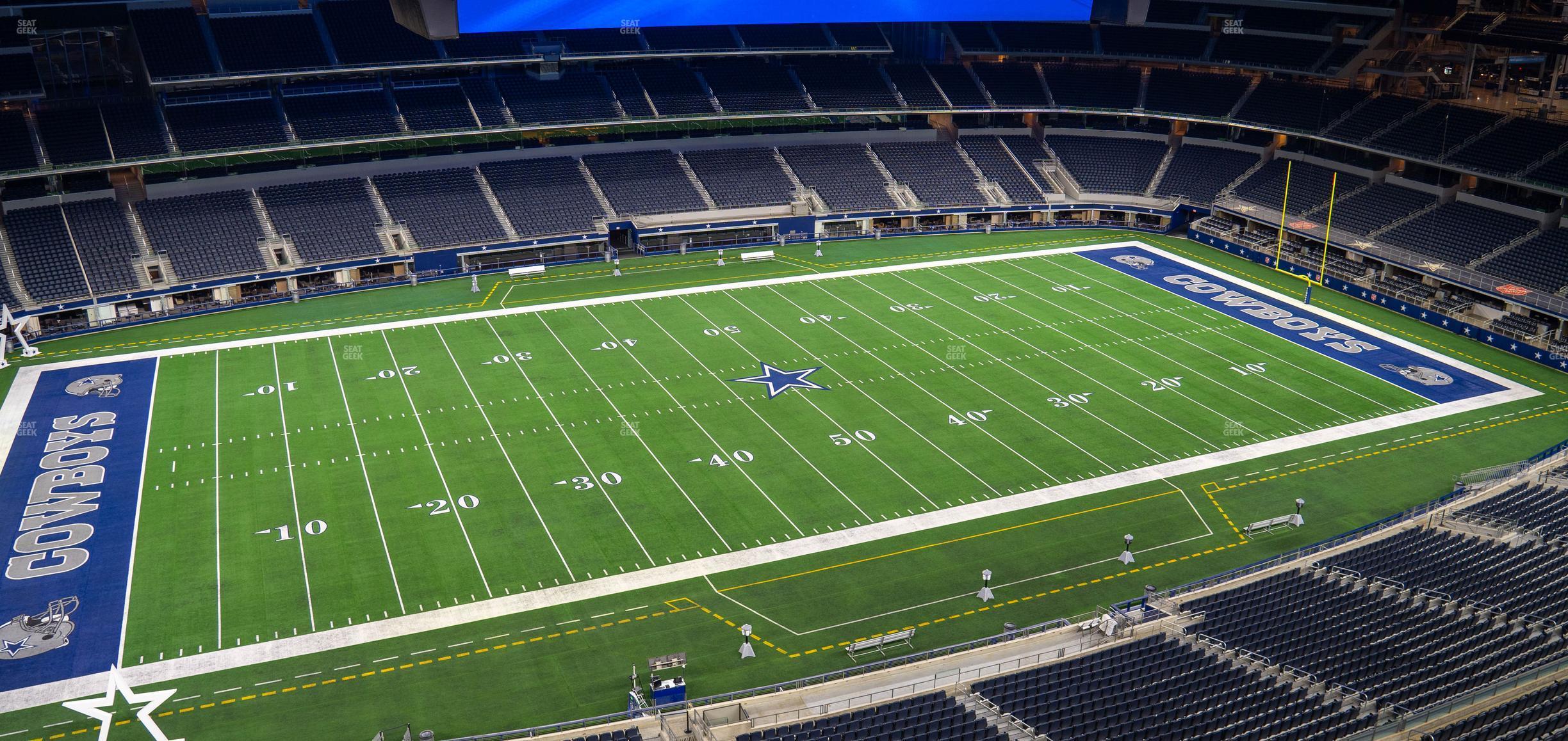 Seating view for AT&T Stadium Section Star Suite 606