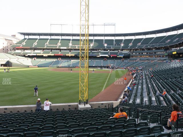 Seating view for Oriole Park at Camden Yards Section 74