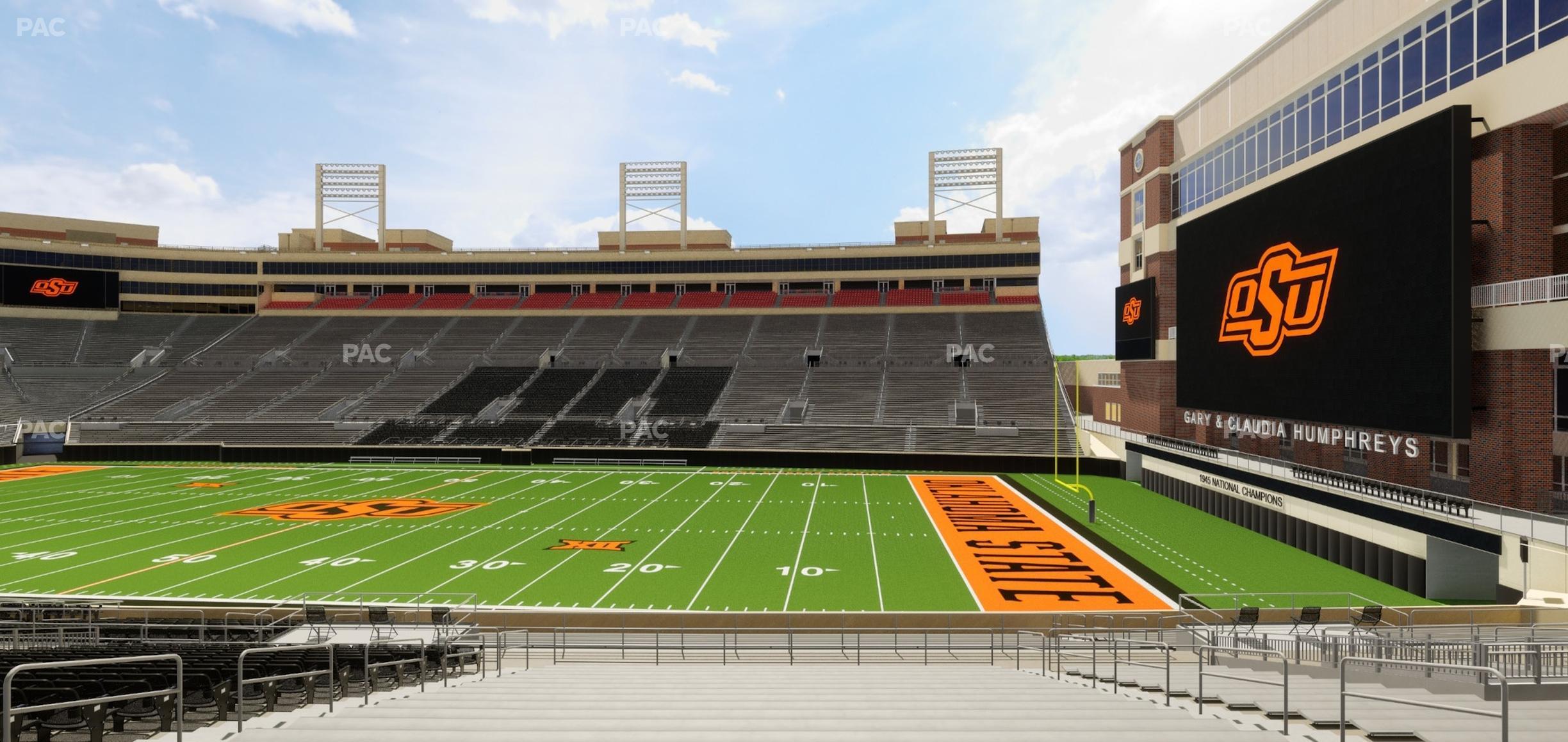 Seating view for Boone Pickens Stadium Section 103