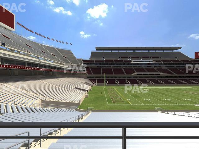 Seating view for Kyle Field Section 128