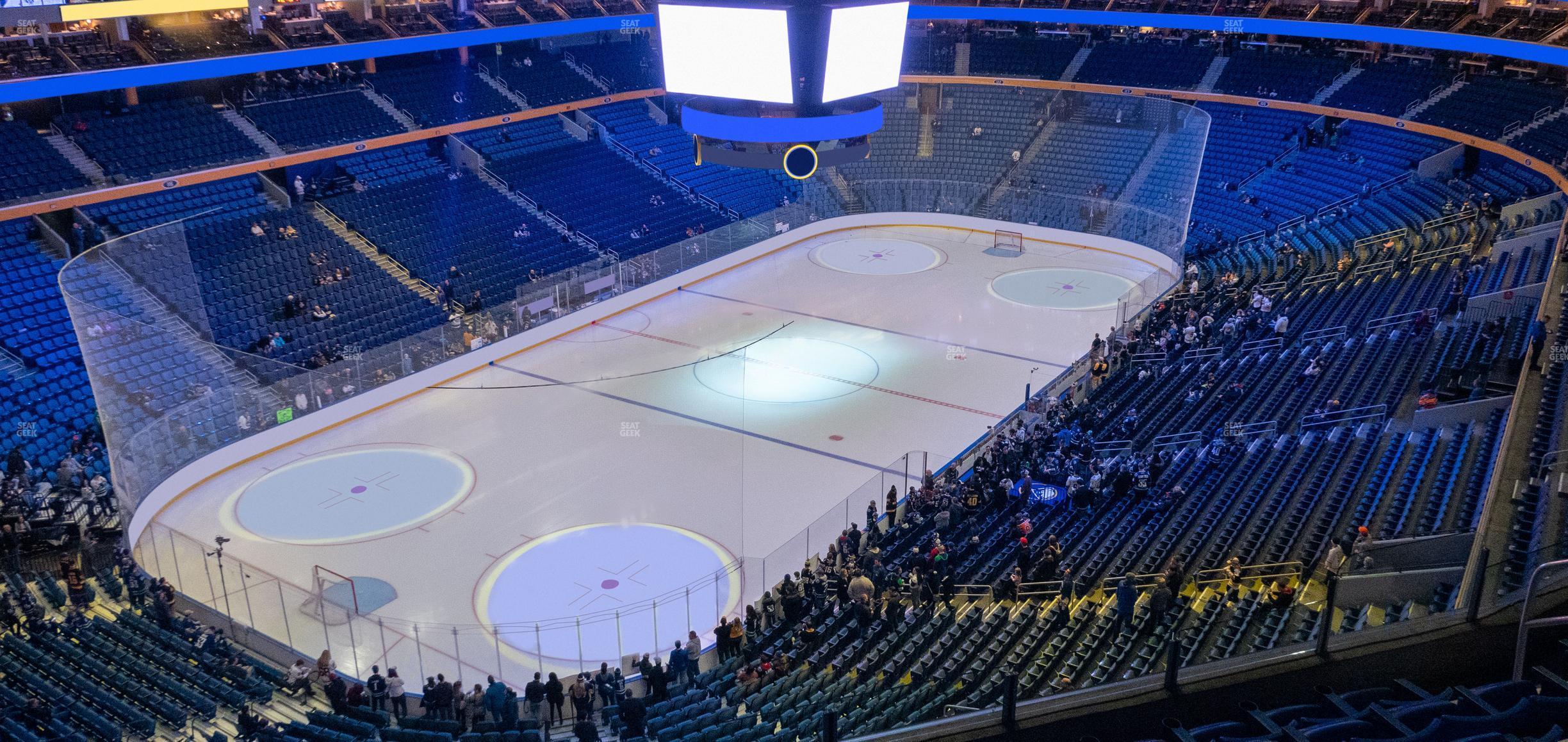 Seating view for KeyBank Center Section 310