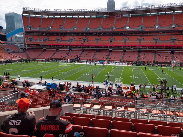 Seating view for Huntington Bank Field Section 135 A