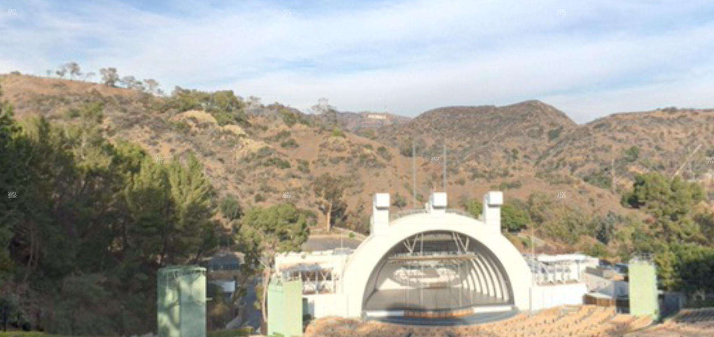 Seating view for Hollywood Bowl Section T 2