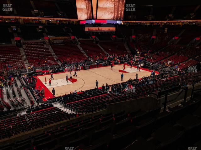 Seating view for Moda Center Section 218