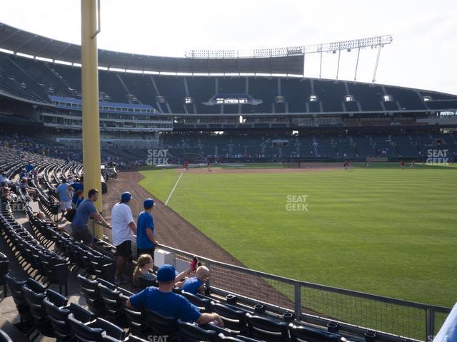 Seating view for Kauffman Stadium Section 148